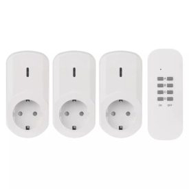 IP20 Távírányítású aljzat SCHUKO Emos