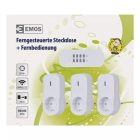 IP20 Távírányítású aljzat SCHUKO Emos