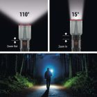 LED tölthető fém zseblámpa 5000mAh Emos