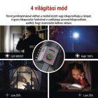 LED tölthető fém zseblámpa 5000mAh Emos