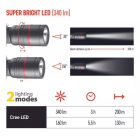 Ultibright 70 CREE LED fém zseblámpa 1×AAA Emos