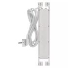 Négyes elosztó 2 méter 1,5 mm² vezetékkel túlfesz. védelemmel fehér Emos