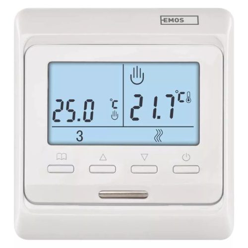 Programozható vezetékes termosztát padlófűtéshez P5601UF