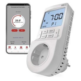   GoSmart 2in1-ben konnektoros digitális termosztát időzítő funkcióval Emos