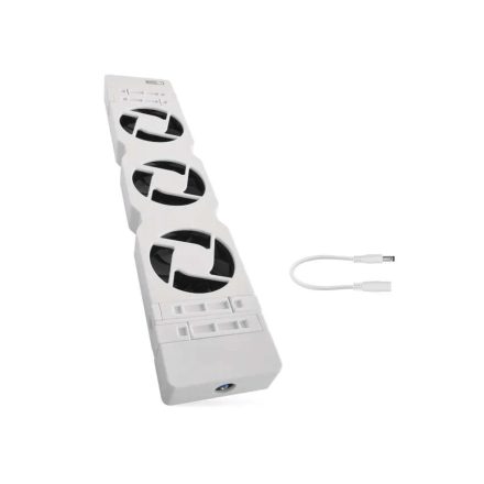 Radiátor fűtéserősítő ventilátor kiegészítő egység fehér Emos