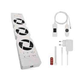 Radiátor fűtéserősítő ventilátor MONO fehér Emos