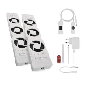 Radiátor fűtéserősítő ventilátor DUO fehér Emos