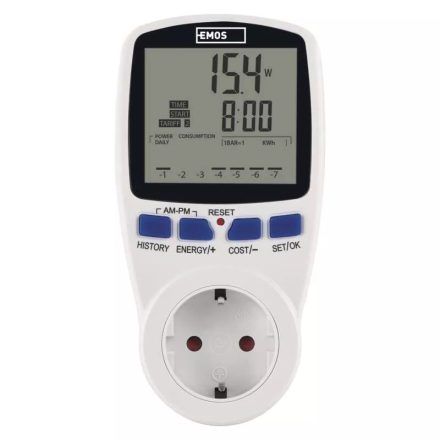 Fogyasztásmérő FHT 9999 Emos