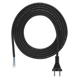 Szerelhető vezeték gumi 2x1 fekete 3m Emos