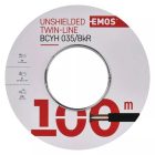 EMOS Hangfalkábel 2*0.35mm fehér