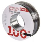 EMOS Hangfalkábel 2*0.35mm fehér