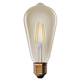 4,5W 2200K E27 Vintage filament LED fényforrás Emos