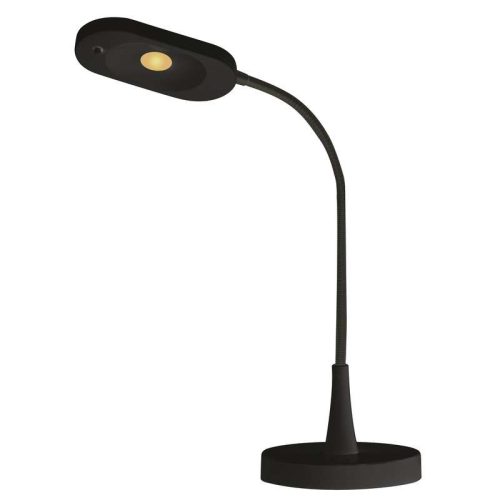 LED asztali lámpa black & home, fekete Emos