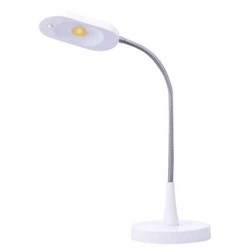 LED asztali lámpa white & home, fehér Emos