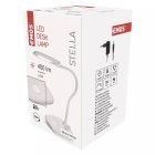 Stella LED asztali lámpa, IP20 fehér Emos