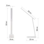 Amy 5W CCT LED asztali lámpa újratölthető Emos