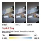 Amy 5W CCT LED asztali lámpa újratölthető Emos