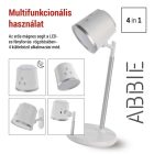 Abbie LED asztali lámpa újratölthető fehér 6W CCT Emos