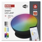 GoSmart LED hangulatlámpa CCT/ RGB WiFi fekete Emos