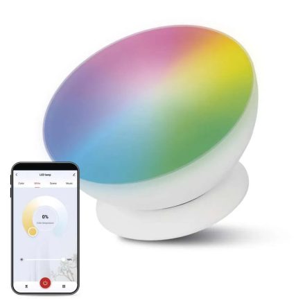 GoSmart LED hangulatlámpa CCT/ RGB WiFi fehér Emos