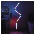 GoSmart LED állólámpa fekete Emos