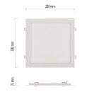 24W 3000K IP40/IP20 szögletes LED panel NEXXO Emos