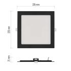 18W CCT IP40/IP20 szögletes LED panel NEXXO Emos