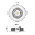 SIMMI LED spotlámpa 5W 3000K IP20 Emos