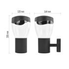 LED kerti fali lámpa IP44 Emos