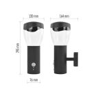 LED kerti fali lámpa érzékelővel IP44 Emos