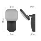 12,5W 3000K IP44 LED kerti fali lámpa Emos