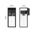 LED kerti fali lámpa IP44 Emos