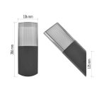 LED kerti fali lámpa IP54 Emos