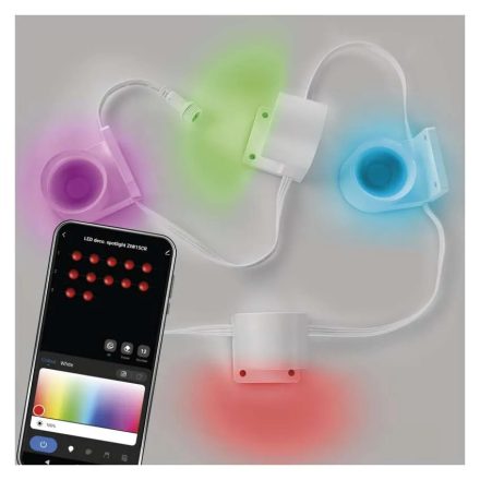 GoSmart LED reflektor 4 rész 7W RGBIC+CCT dimmelhető Emos