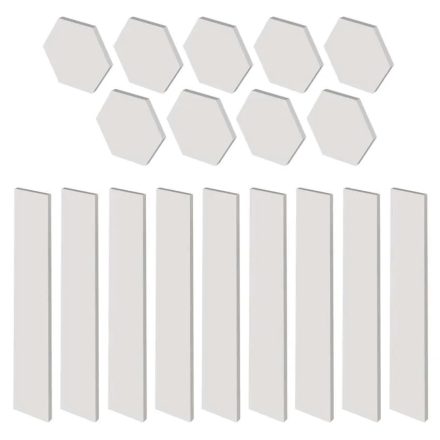 GoSmart LED lámpatest Lines fehér 9 részből álló 34W RGB dimmelhető Emos