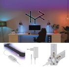 GoSmart LED lámpatest Lines fekete 9 részből álló 34W RGB dimmelhető Emos