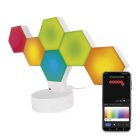 GoSmart LED asztali lámpa Hexagon fehér 6 részből álló RGBIC dimmelhető Wi-Fi Emos