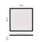 Flori 18W 4000K IP20 szögletes mennyezeti LED lámpatest Emos