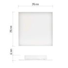 18W CCT IP20 szögletes LED panel dimmelhető IRVI Emos