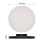 Dioni 18W CCT IP55 fekete mennyezeti LED lámpatest Emos