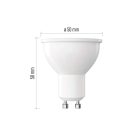 7W 3000K 100° GU10 STEP DIMMABLE LED fényforrás Emos