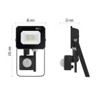 10W 4000K IP44 LED reflektor SIMPO PIR  Emos