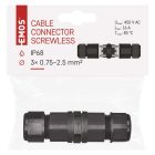 Kábelcsatlakozó IP68 Emos