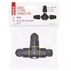 T kábelcsatlakozó IP68 Emos