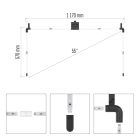 GoSmart Ambient LED RGB világítás TV-hez 55“ (139 cm) Emos