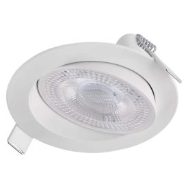 6,5W CCT IP20 Geri LED beépíthető spot kerek fehér Emos