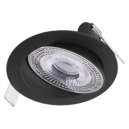 6,5W CCT IP20 Geri LED beépíthető spot kerek fekete Emos