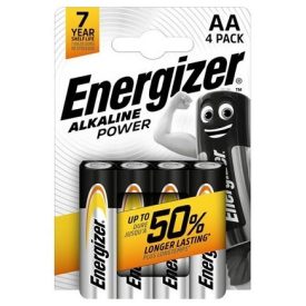     Energizer Power Alkáli Ceruza Elem AA B4                                                                                                                     