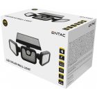 Entac Napelemes Műanyag Fali lámpa 15W SMD 3 fej mozgásérzékelővel