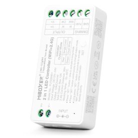   Rádiófrekvenciás dimmer egyszínű/CCT LED szalaghoz WI-FI funkcióval/TUYA kompatibilitással 